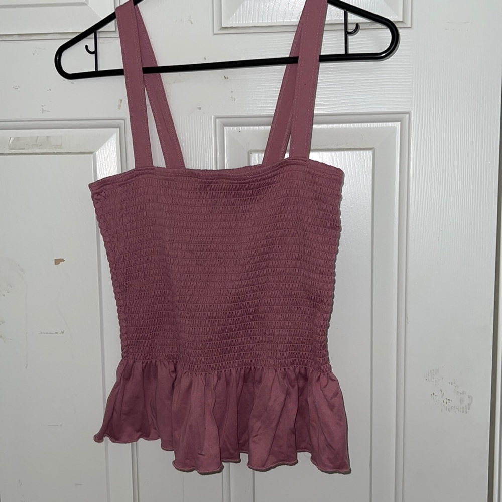 Pink top
